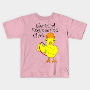 Electrical Engineering Chick Sparks Kids T-Shirt